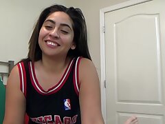 POV video of a beautiful Latina brunette  being fucked permanent